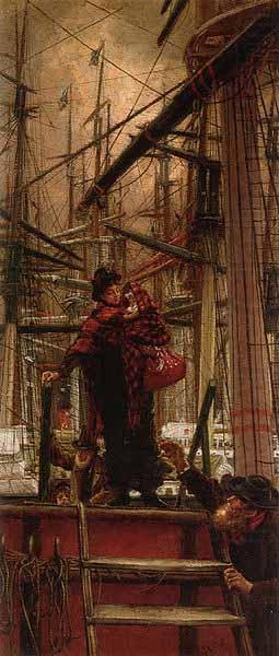 James Tissot Emigrants china oil painting image